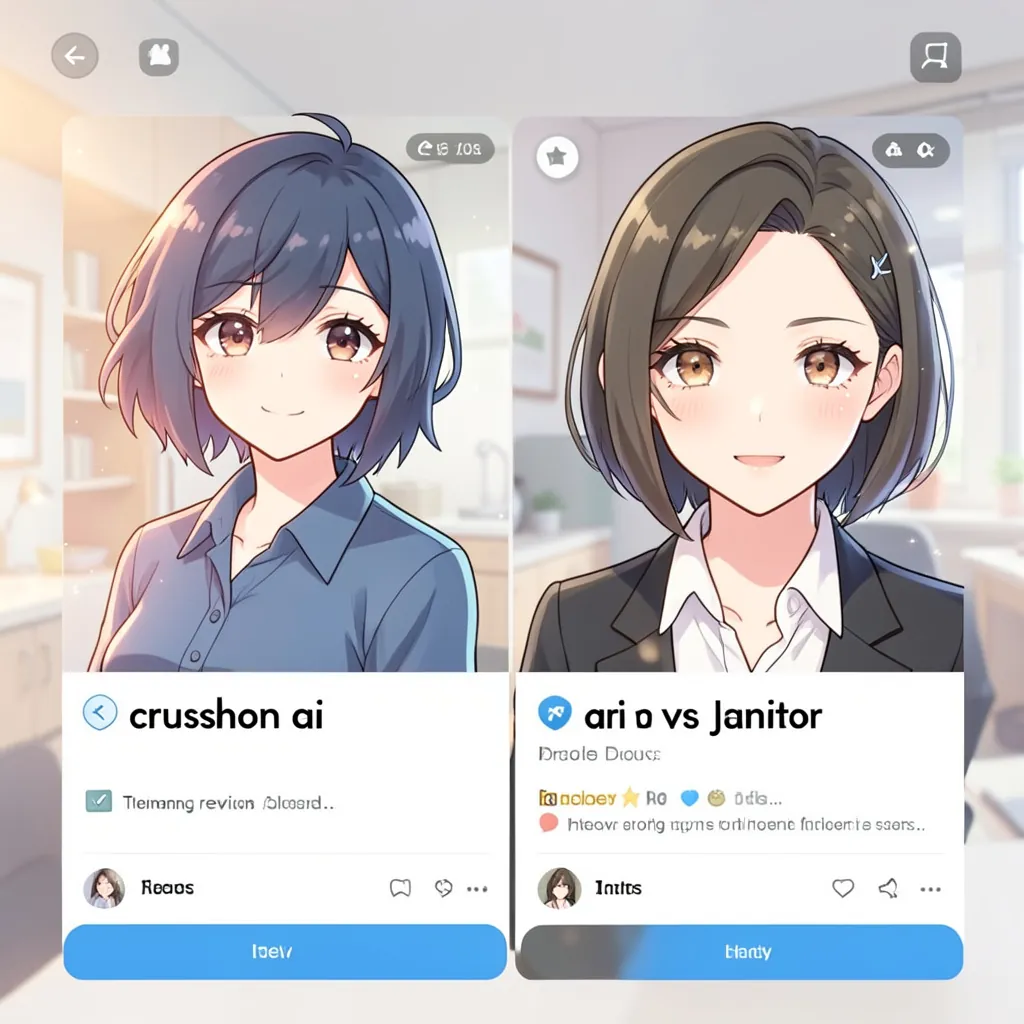 CrushOn AI vs Janitor AI：哪款角色扮演聊天机器人更适合你？