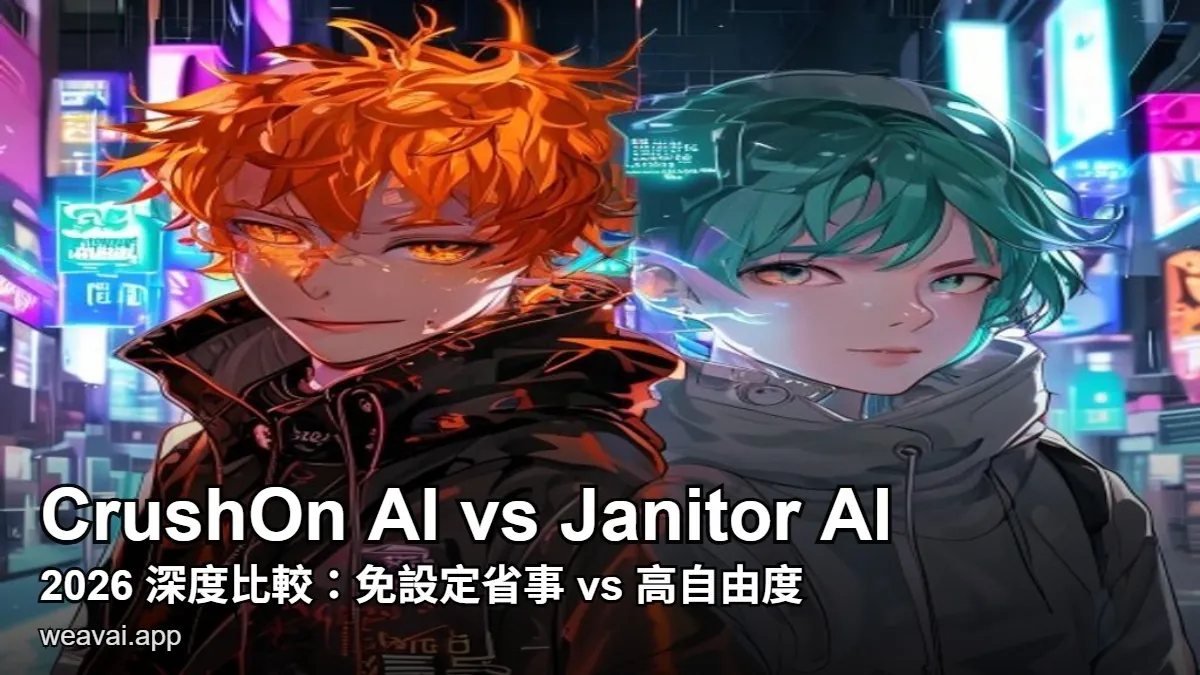 Janitor AI vs CrushOn AI：Tuniang Reviews 横向对比与替代选择